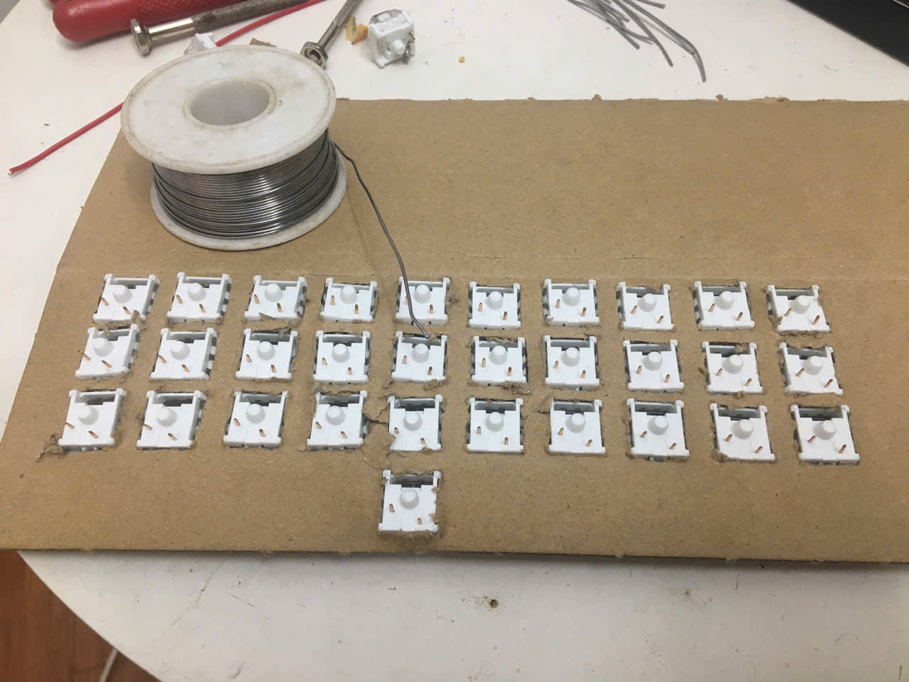 Handwiring a Custom Keyboard